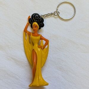 Vintage Mattel/Disney Hercules Muse Upcycled Keychain